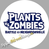 PLANTS vs ZOMBIES - Logo Blue - odznak