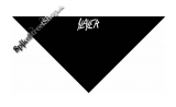 SLAYER - Logo - čierna bavlnená šatka na tvár