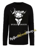VENOM - Black Metal - čierne pánske tričko s dlhými rukávmi
