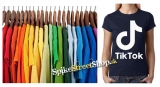 TIK TOK - Logo - farebné dámske tričko