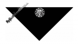 WHITE ZOMBIE - Logo - čierna bavlnená šatka na tvár