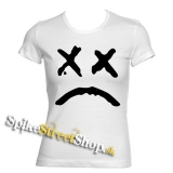 LIL PEEP - Sad Face - biele dámske tričko