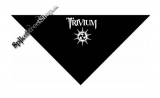 TRIVIUM - Logo Crest - čierna bavlnená šatka na tvár