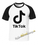 TIK TOK - Logo - dvojfarebné pánske tričko