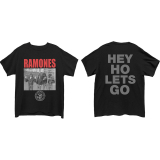 RAMONES - Cage Photo - čierne pánske tričko