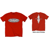 SLIPKNOT - 20th Anniversary Don't Ever Judge Me - červené pánske tričko