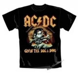 AC/DC - Givin The Dog A Bone - čierne pánske tričko