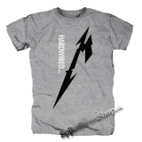 METALLICA - Hardwired B&W - sivé detské tričko