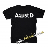 AGUST D (SUGA - BTS) - Logo - čierne detské tričko