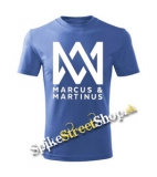 MARCUS & MARTINUS - Logo - azurovomodré detské tričko