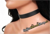 CHOKER SIMPLE BLACK LEATHER - kožený náhrdelník