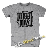 MISS MAY I - Logo - sivé detské tričko