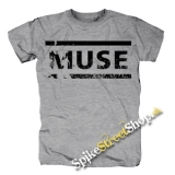 MUSE - Crash Logo - sivé detské tričko