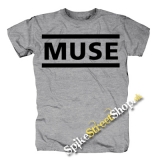 MUSE - Logo - sivé detské tričko