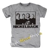 NICKELBACK - Band - sivé detské tričko