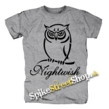 NIGHTWISH - Owl - sivé detské tričko