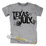TEXAS IN JULY - Logo - sivé detské tričko