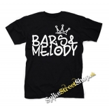 BARS & MELODY - Logo Crest - čierne detské tričko