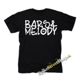 BARS & MELODY - Logo - čierne detské tričko