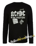 ACDC - War Machine - čierne detské tričko s dlhými rukávmi