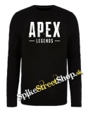 APEX LEGENDS - Logo - čierne detské tričko s dlhými rukávmi
