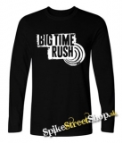 BIG TIME RUSH - Logo - čierne detské tričko s dlhými rukávmi