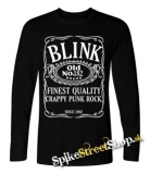 BLINK 182 - Jack Daniels Motive - čierne detské tričko s dlhými rukávmi