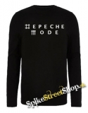 DEPECHE MODE - Logo - čierne detské tričko s dlhými rukávmi