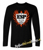ESP - Guitar, Basses - čierne detské tričko s dlhými rukávmi