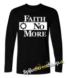 FAITH NO MORE - Logo - čierne detské tričko s dlhými rukávmi