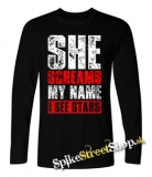 I SEE STARS - She Screams My Name - detské tričko s dlhými rukávmi