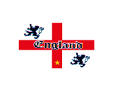 WORLD COUNTRIES - Old England Flag With Lions- vlajka