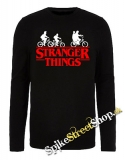 STRANGER THINGS - Bicycle Gang - detské tričko s dlhými rukávmi