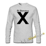 ED SHEERAN - X - šedé detské tričko s dlhými rukávmi