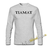 TIAMAT - Logo Wildhoney - šedé detské tričko s dlhými rukávmi