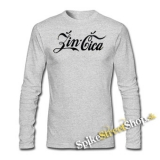 ZINCICA - šedé detské tričko s dlhými rukávmi