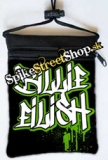 BILLIE EILISH - Green Graffiti Logo - Náprsná kapsička