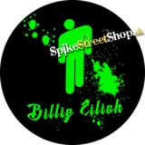 BILLIE EILISH - Stickman Green - okrúhla podložka pod pohár