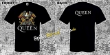QUEEN - Colour Logo - čierne pánske tričko