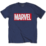 MARVEL COMICS - Marvel Box - modré pánske tričko