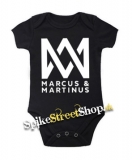 MARCUS & MARTINUS - Logo - čierne detské body