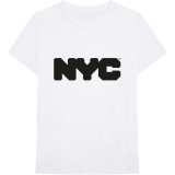 NEW YORK CITY - Logo - biele pánske tričko