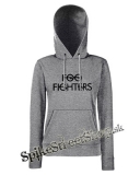 FOO FIGHTERS - Logo - sivá dámska mikina