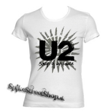 U2 - Songs Of Innocence - biele dámske tričko