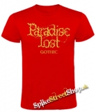 PARADISE LOST - Gothic - červené pánske tričko
