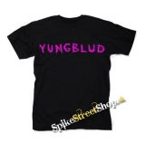 YUNGBLUD - Pink Logo - čierne detské tričko