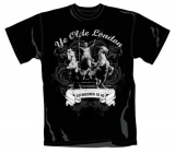 LOUD CLOTHING - Ye Old London - čierne pánske tričko
