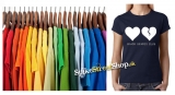 YUNGBLUD - Black Hearts Club - farebné dámske tričko