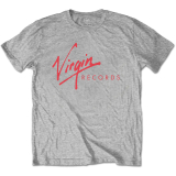 VIRGIN RECORDS - Logo - sivé pánske tričko