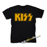 KISS - Yellow Logo - pánske tričko